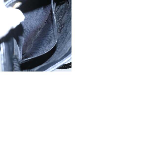 FENDI Shoulder Bag Leather Black - Picture 12 of 12